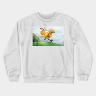 Chocobo & Moguri Run Crewneck Sweatshirt